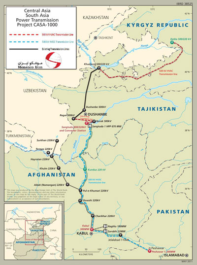 CASA 1000 Project: Consulting Services to Provide Construction Supervision Services for Design supply and Installation of HVAC Line and Associated Substation Works in Tajikistan and Kyrgyz Republic un