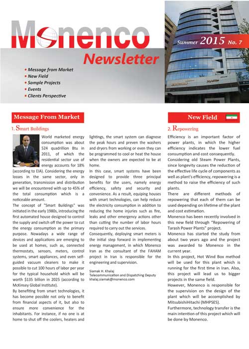  Newsletter - Summer 2015